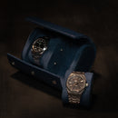 Slot para 2 relógios azul