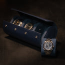 Slot para 3 relógios azul