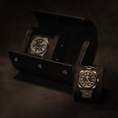 Slot para 2 relógios preto